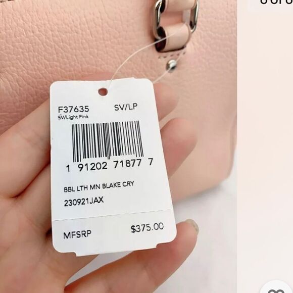 🎁NWT! || Coach Mini Blake Satchel Handbag Msrp:$375.00 - Picture 6 of 6